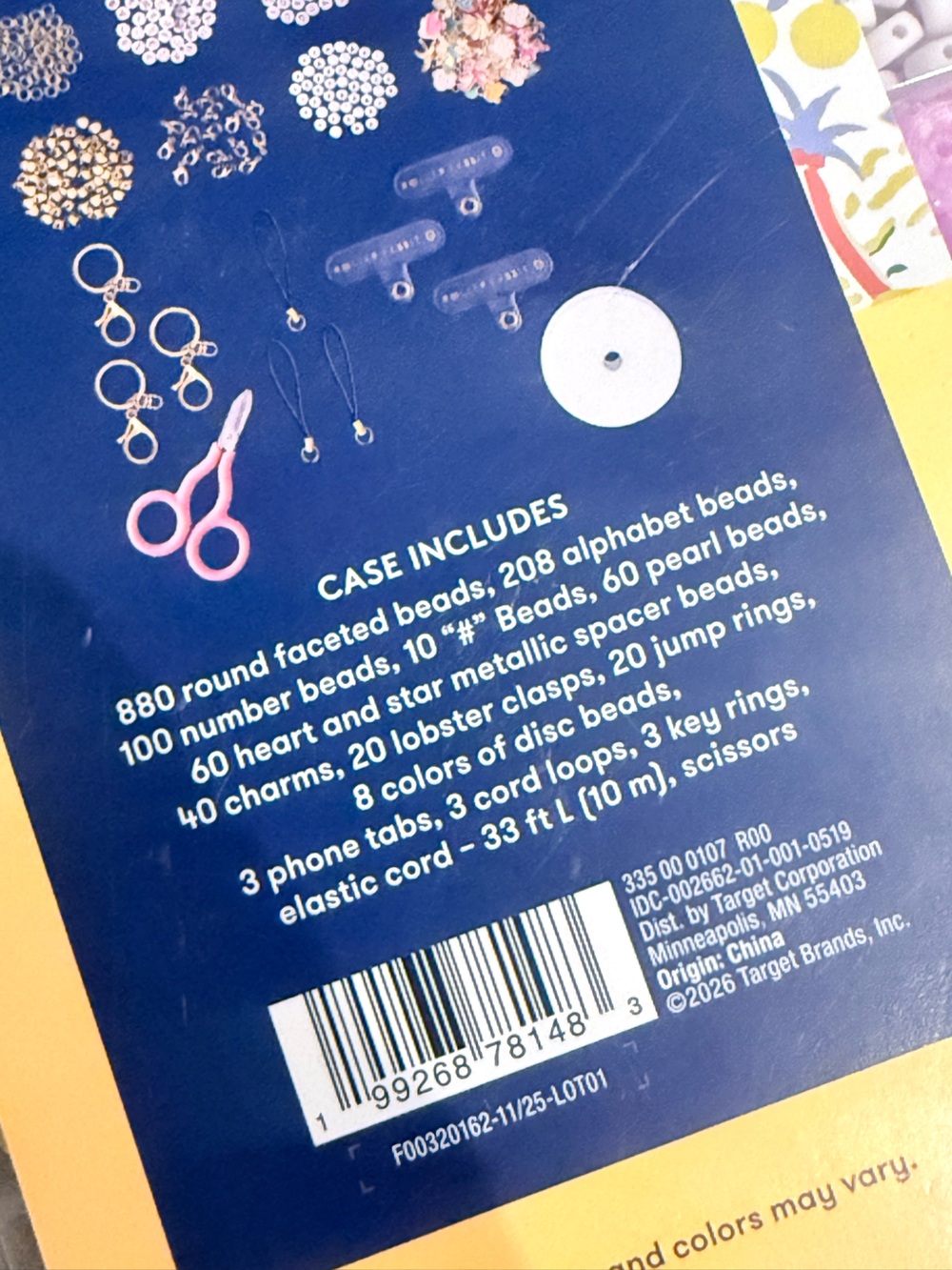 Roller Rabbit x Target Accessory Making Kit - Pastel Bead Craft Set - Picture 3 of 3